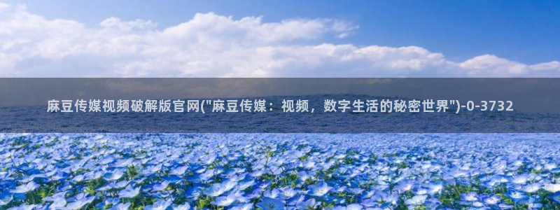 麻豆在线看入口：麻豆传媒视频破解版官网(\