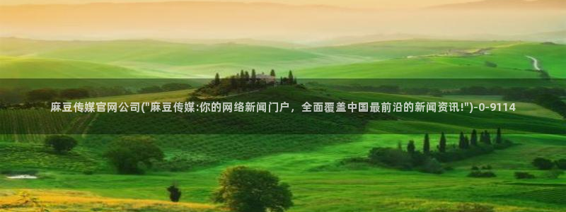 麻豆视频 高清入口：麻豆传媒官网公司(\